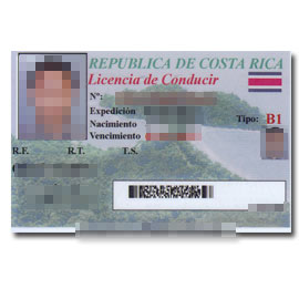 哥斯达黎加驾照