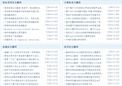 武汉翻译公司提供多语言翻译的论文翻译服务